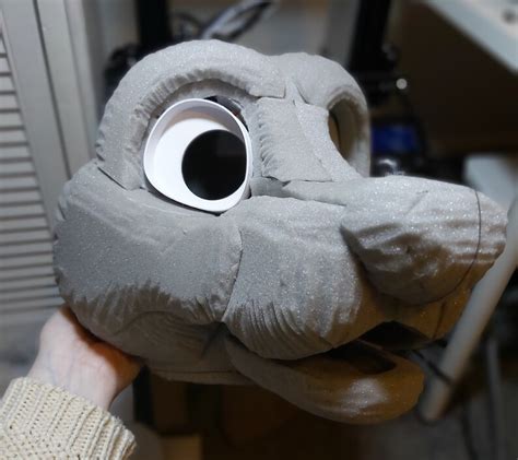 3d Printed Furry Toony Eye Blanks For Fursuit And Costume Etsy