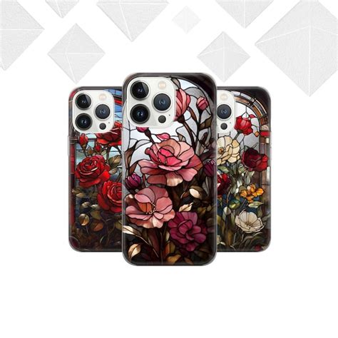 S23 Phone Case Stained Glass Etsy