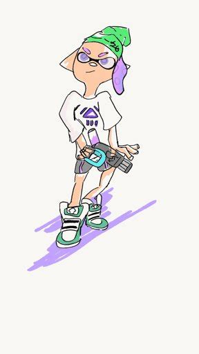 Inkling Pose Splatoon Amino