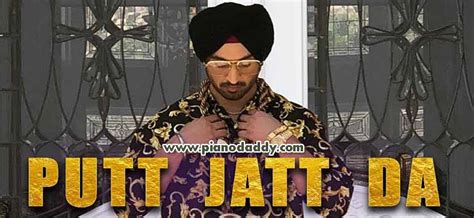 Putt Jatt Da Piano Notes Diljit Dosanjh