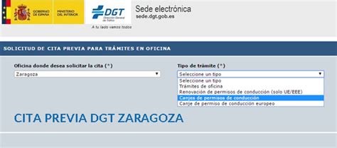 Cita Previa DGT Zaragoza Cita Tráfico DGT 2024