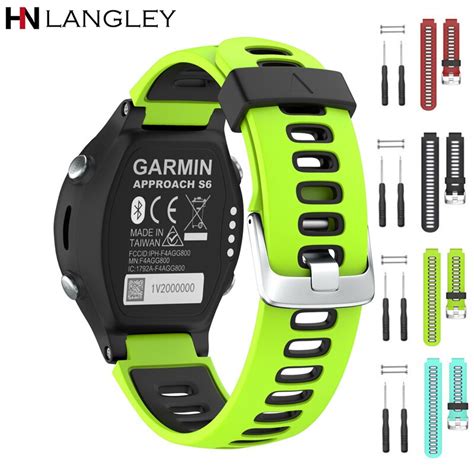 Aliexpress Buy Colorful Silicone Watch Strap For Garmin