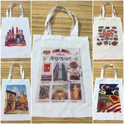 Jual Tote Bag Malaysia Tas Oleh Oleh Malaysia Tas Souvenir Malaysia