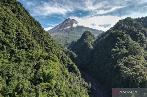 Morfologi Kubah Lava Barat Daya Gunung Merapi Berubah Antara News