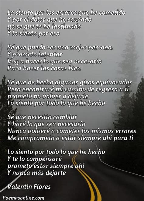 Mejores Poemas De Amor Perd N Por Mis Errores Poemas Online