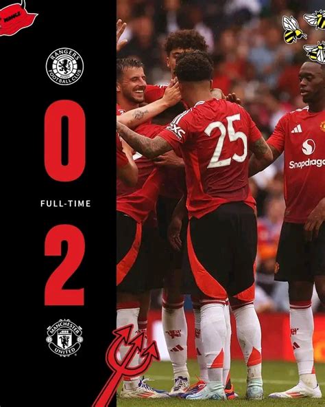 Four Talking Points After Man United Defeat Rangers As They Pick Up