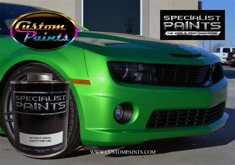 Lime Green Auto Paint Codes