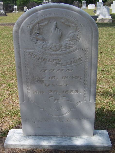 Weekley Elliott Find A Grave Memorial