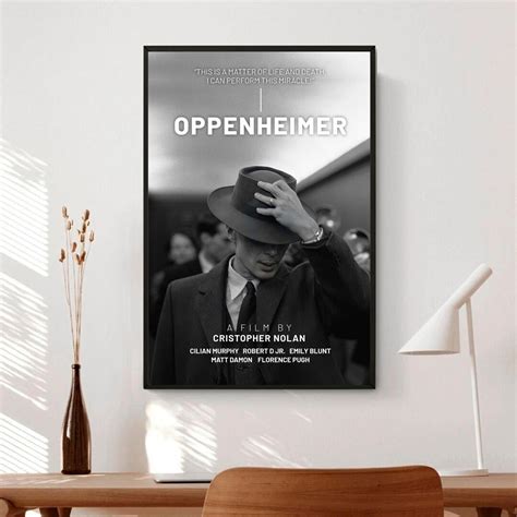 OPPENHEIMER Movie Poster Movie Poster Print Digital Print - Etsy