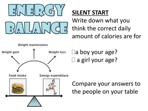 Ppt Energy Balance Powerpoint Presentation Free Download Id8870988