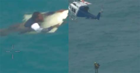 Hombre Sobrevive En Mar Lleno De Cocodrilos Y Tiburones