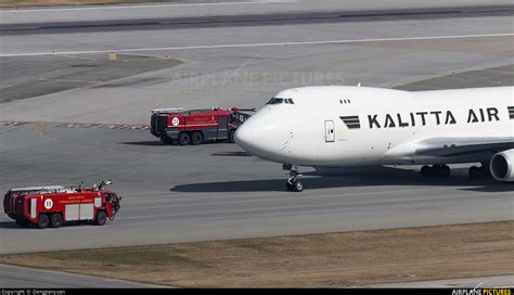 Kalitta Air Boeing 747 400F ERF N768CK By Dengjianyuan HKG Chek