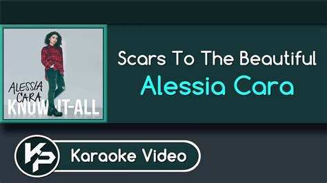 Scars To Your Beautiful Karaoke Version Alessia Cara Youtube