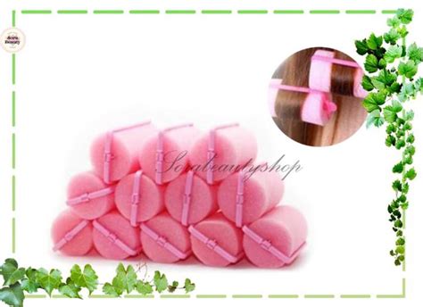 12pcs Bag Magic Sponge Foam Cushion Hair Styling Rollers Curlers Twist