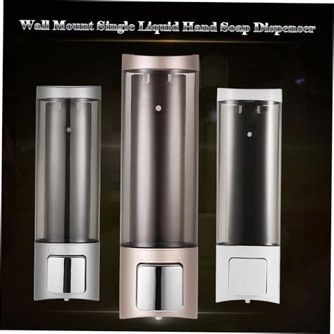 Cheap Chuangdian Manual Hand Soap Dispenser With Double Sided Foam Tape Wall Mount Liquid