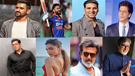 Top 13 Most Famous Indian Celebrities 2024 - thearialus.com