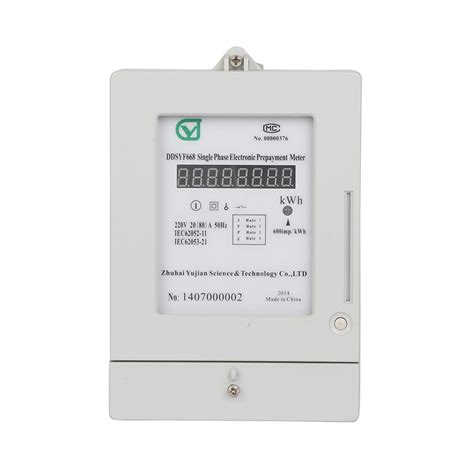 Single Phase Multi Tariff Energy Meter With Cpu Card Meter And Cpu Card