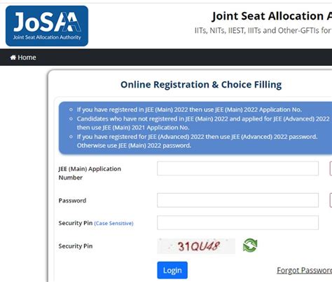 Josaa Counselling 2022 Registration Begins Know Process Of Choosing