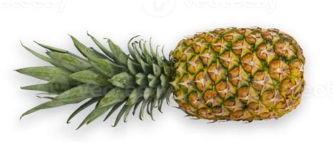 Yellow Juicy Ripe Pineapple Isolated Cut Out 10985190 Png