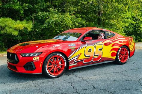 Ford Mustang Gt Transforms Into Lightning Mcqueen