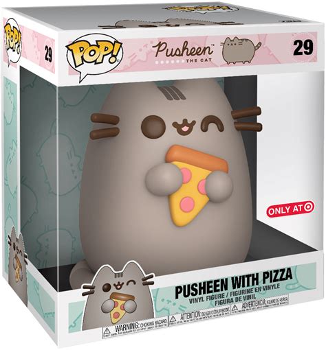 Figurine Pop Pusheen 29 Pas Cher Pusheen Avec Pizza 25 Cm