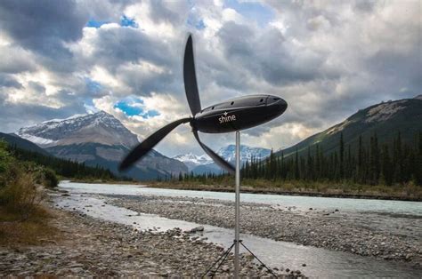 Portable Wind Energy Generators Shine Turbine