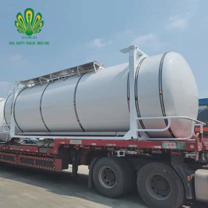 Ft Iso Standard Tank Container Liters For Dry Bulk Cement