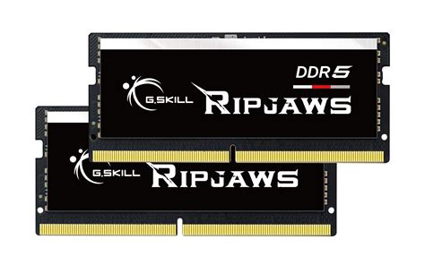 G SKILL Announces Ripjaws DDR5 SO DIMM Memory Kits G SKILL