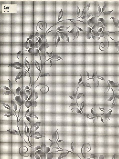 Gallery Ru Filet Yeditepe Cross Stitch Flowers