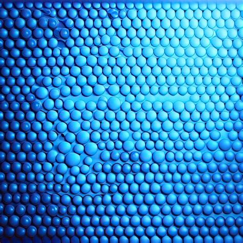 Premium AI Image Blue Dots Background