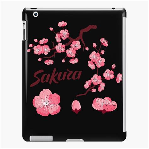 Funda y vinilo para iPad Diseño gráfico del árbol de Sakura de la flor