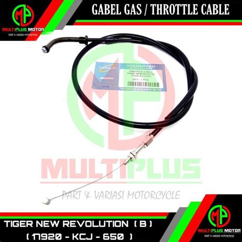 Jual Kabel Gas Tali Gas Olor Gas Throttle Cable Atas Bawah TIGER REVO