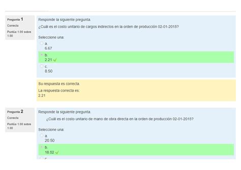 Examen Ordenes De Produccion Contabilidad De Costos Studocu