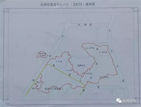 高州石仔岭茂岭规划图高州未来新城区高州市石仔岭区规划图大山谷图库