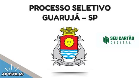 Apostilas Processo Seletivo Guaruj Sp Materiais Dispon Veis