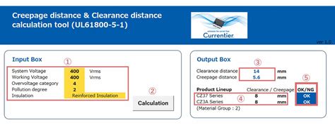 Creepage Clearance Distance Checking Tool Design Support Current