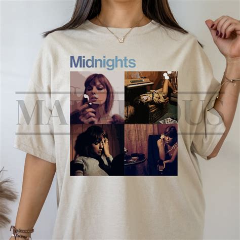 Midnights Taylor Swiftie Merch Shirt Hoodie Sweatshirt Etsy