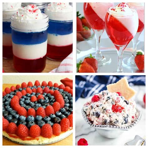 Red White And Blue Desserts Food Fun Faraway Places