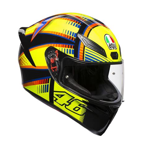 AGV K1 SOLELUNA Valentino Rossi 2022 Sports Motorbike Helmet Spoiler