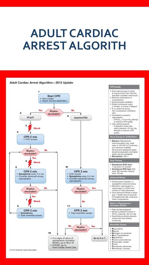 Aha 2015 Algorithms For Bls Acls Pals Acls Acls Algorithm Basic