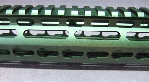 10″ Inch Ar15 Ar Ultra Light Slim Cod Forest Winter Green Anodized