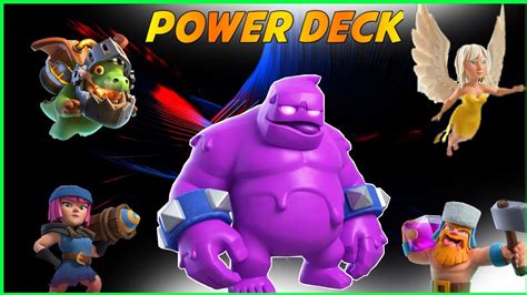 Elixir Golem Healer Deck Clash Royale YouTube