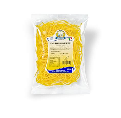 Spaghetti Alla Chitarra Pasta Fresca La Lanterna Gr Italy Food Shop