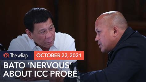 Duterte Says Dela Rosa Nervous About Icc Drug War Probe Youtube