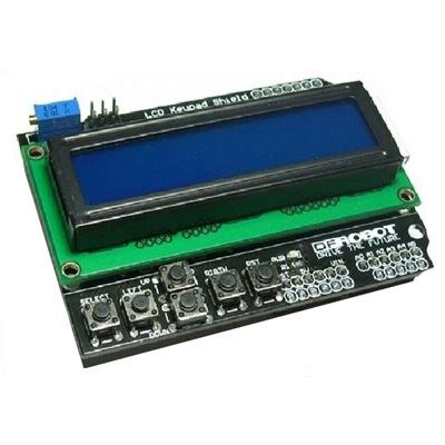 Arduino LCD KeyPad Shield SKU DFR0009 DFRobot