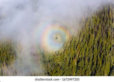 Rare Optical Phenomena Round Rainbow Seen Stock Photo 1672497205 | Shutterstock