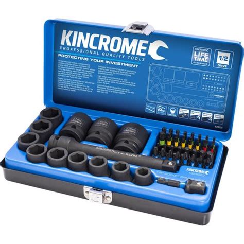 Kincrome 12 Impact Socket Set 47 Piece Bunnings Australia