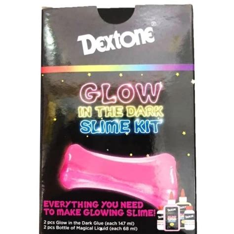 Jual Uk Dextone Glow In The Dark Slime Kit Original Shopee Indonesia