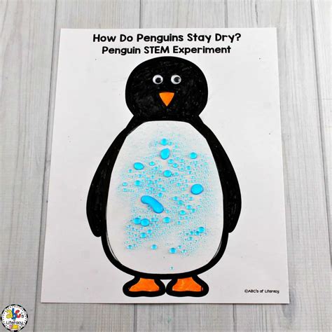 Penguin Activities for a Winter Animal Unit of Mini-Lesson | Penguin