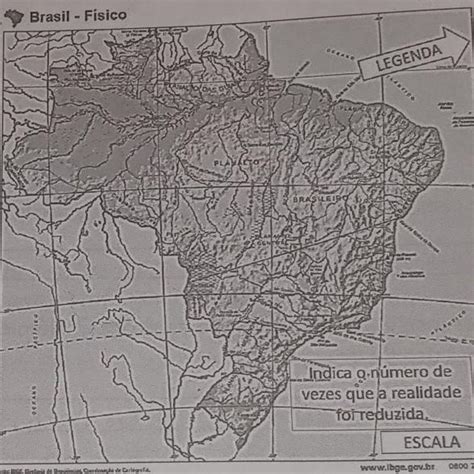 b Qual o assunto do mapa acima d qual e a importância dos elementos